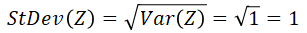 StDev(Z)